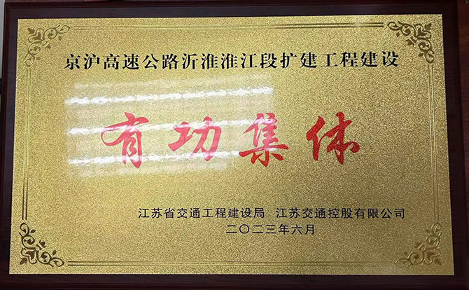 沂淮淮江段扩建工程建设“有功集体”