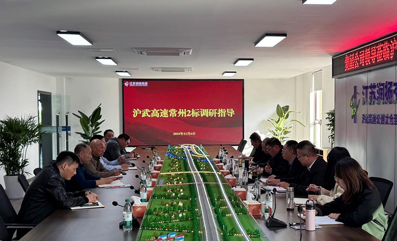 集团领导深入项目一线调研指导